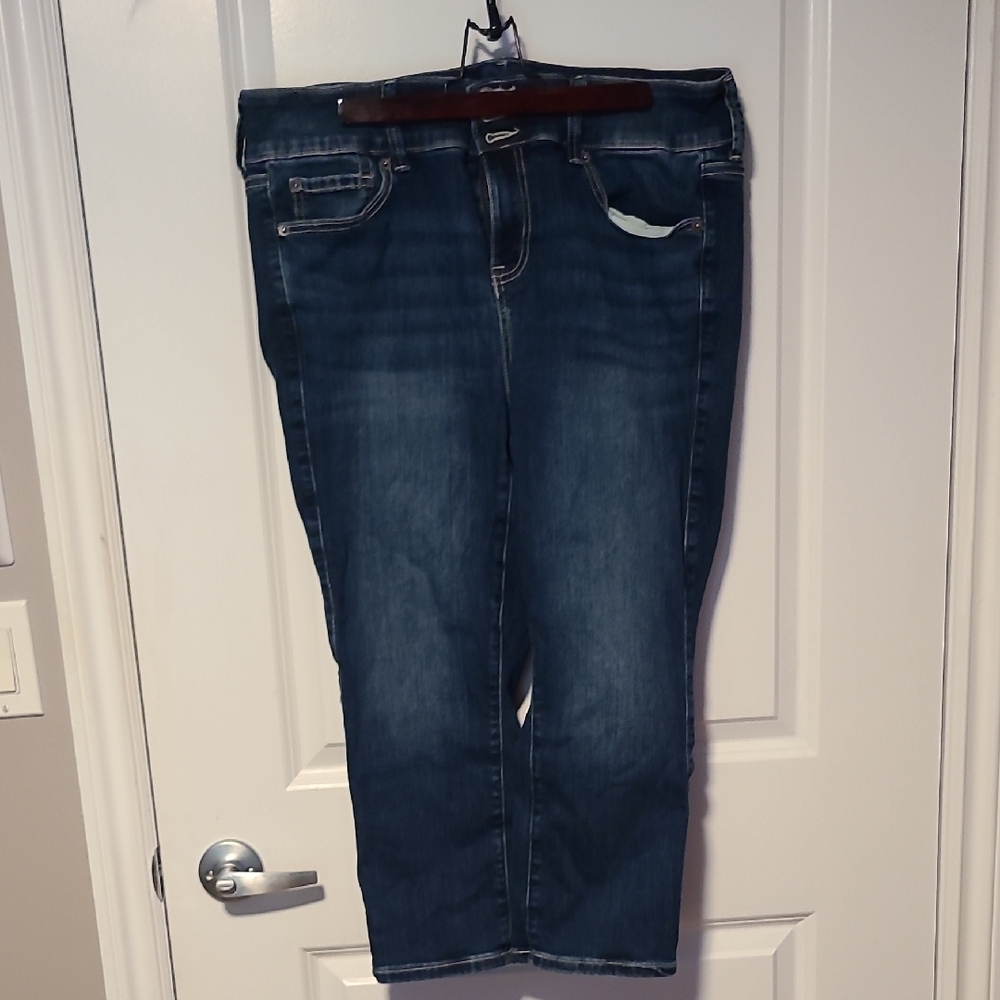 Torrid Crop Jeans